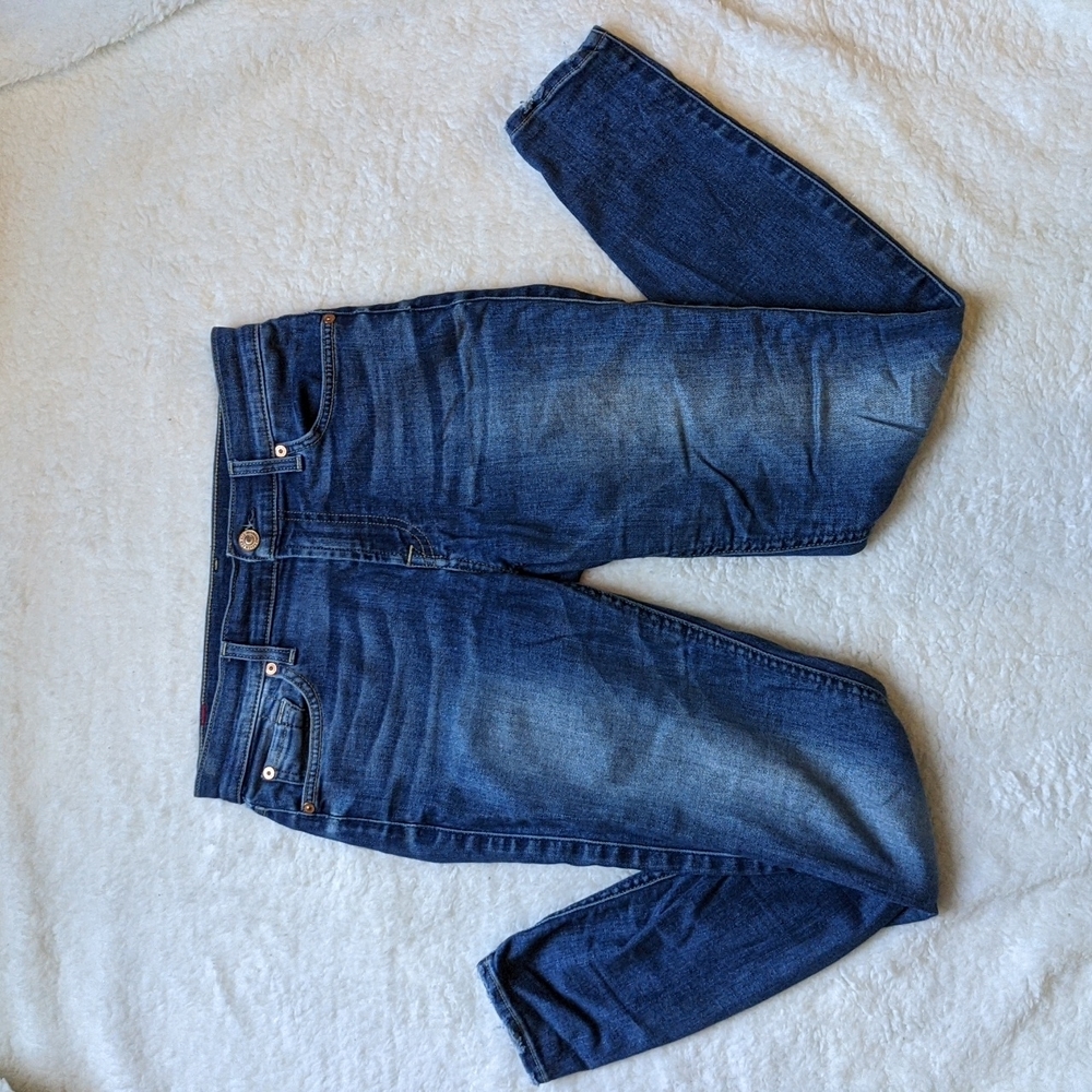 7 For All Mankind Gwenevere Skinny Ankle Jeans, Size 27